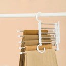 CabideFlex - Cabide Retrátil Organizador 5 em 1 Dobrável em Aço Inox - Entrega Grátis - Tik Trend