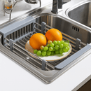 CestoFlex - Escorredor de Pia Ajustável em Inox para Cozinha - Entrega Grátis - Tik Trend