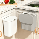 CleanFix - Lixeira de Cozinha Suspensa 9 Litros Com Tampa e Alça De Pendurar - Entrega Grátis - Tik Trend