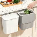 CleanFix - Lixeira de Cozinha Suspensa 9 Litros Com Tampa e Alça De Pendurar - Entrega Grátis - Tik Trend