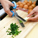 EasyCut - Tesoura Multiuso de Cozinha 5 Lâminas - Entrega Grátis - Tik Trend