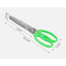 EasyCut - Tesoura Multiuso de Cozinha 5 Lâminas - Entrega Grátis - Tik Trend