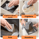 EcoLimp - Pano De Fio De Prata Aço Lavar Louça - Entrega Grátis - Tik Trend