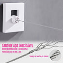 FlexDry - Varal Retrátil Com 4 Metros Para Lavanderia e Espaços Pequenos - Entrega Grátis - Tik Trend