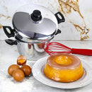 Forma Pudim Alumínio Grande Dupla Receita Ideal para Banho Maria - Tik Trend