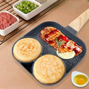 Frigideira Antiaderente 3 em 1 com Divisórias - Tik Trend