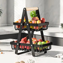 Frutify - Fruteira de Mesa Premium Aramado 2 ou 3 Andar - Tik Trend