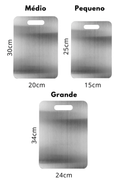 InoxClean - Tábua de Cozinha de Titanium Antibacteriana - Entrega Grátis - Tik Trend