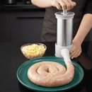 InoxMix - Kit Máquina de Encher Linguiça Caseira + Funil - Entrega Grátis - Tik Trend