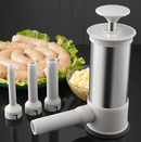InoxMix - Kit Máquina de Encher Linguiça Caseira + Funil - Entrega Grátis - Tik Trend