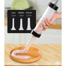 InoxMix - Kit Máquina de Encher Linguiça Caseira + Funil - Entrega Grátis - Tik Trend