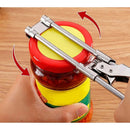 InoxSeal - Abridor de Tampas e Potes Ajustável Prático e Sem Esforço - Entrega Grátis - Tik Trend