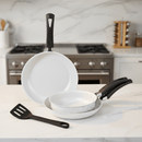 Jogo De Frigideira Rotoprint Antiaderente 3 Peças - Tik Trend