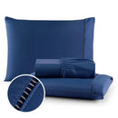 Jogo de Lençol 03 Peças 400 Fios Cama Casal Queen Micropercal Ponto Palito - Tik Trend