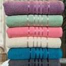 Kit 5 Toalhas de Banho Macias 100% Algodão - Tik Trend