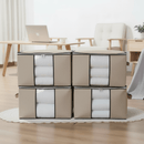 MegaBox - Caixa Organizadora Para Roupas de Cama Anti - Mofo e Poeira - Entrega Grátis - Tik Trend