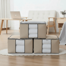 MegaBox - Caixa Organizadora Para Roupas de Cama Anti - Mofo e Poeira - Entrega Grátis - Tik Trend