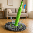MopClean - Esfregão 2 em 1 Giratório Automático Com Desidratação Perfeito Para Limpeza Completa de Piso - Entrega Grátis - Tik Trend