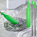 MopClean - Esfregão 2 em 1 Giratório Automático Com Desidratação Perfeito Para Limpeza Completa de Piso - Entrega Grátis - Tik Trend