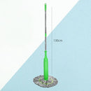 MopClean - Esfregão 2 em 1 Giratório Automático Com Desidratação Perfeito Para Limpeza Completa de Piso - Entrega Grátis - Tik Trend