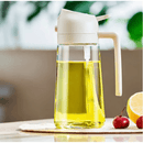 OliZen - Porta Azeite, Óleo e Vinagre com Spray Borrifador e Bico Dosador + Brinde Exclusivo - Entrega Grátis - Tik Trend