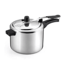 Panela de Pressão 4,5 Litros com Tampa Segura e Vedação Eficiente - Tik Trend