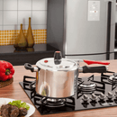 Panela de Pressão 4,5 Litros com Tampa Segura e Vedação Eficiente - Tik Trend