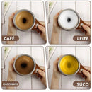 ShakeMix - Caneca Térmica Com Misturador De Bebidas Mixer - Entrega Grátis - Tik Trend