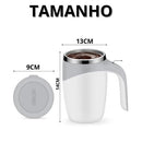 ShakeMix - Caneca Térmica Com Misturador De Bebidas Mixer - Entrega Grátis - Tik Trend