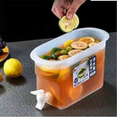 SucoFresh - Suqueira Plástica Com Tampa e Torneira Para Geladeira - Entrega Grátis - Tik Trend