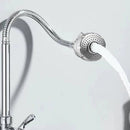 Torneira Inox Prata com Chuveiro e Rotação 360° - Tik Trend