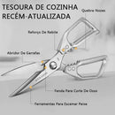 VersaCut - Tesoura Potente Reforçada de Cozinha Multiuso - Entrega Grátis - Tik Trend